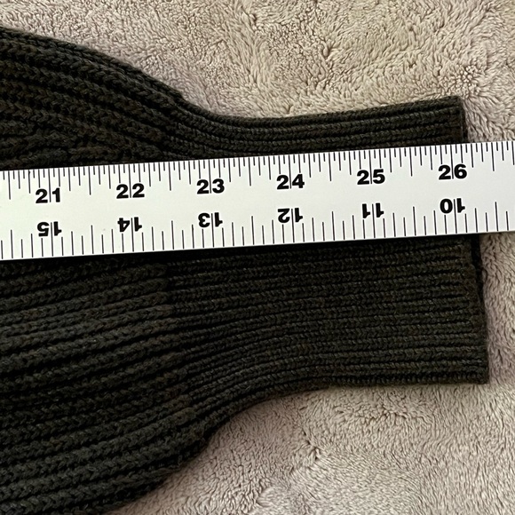 French Connection Lissie Cable Knit Cardigan Women’s Small Soft Cozy Preppy New - Picture 12 of 14